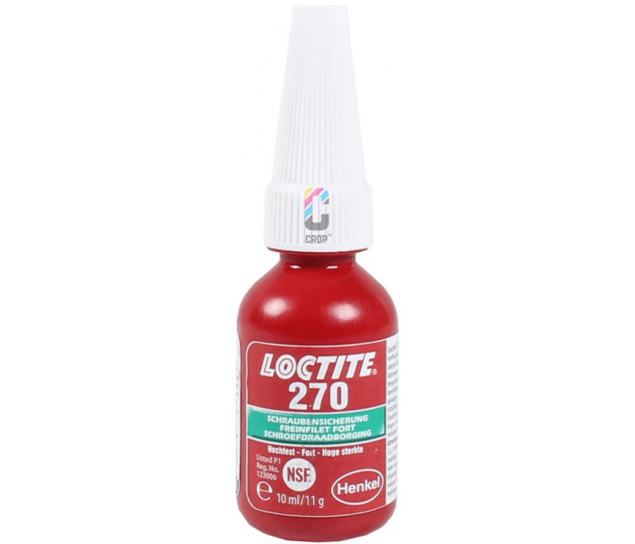 LOCTITE 270 Schroefdraadborgmiddel Rood 10ml - Hoge sterkte