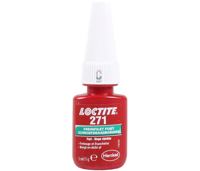 LOCTITE 271 Schroefdraadborgmiddel Rood 5ml - Hoge sterkte