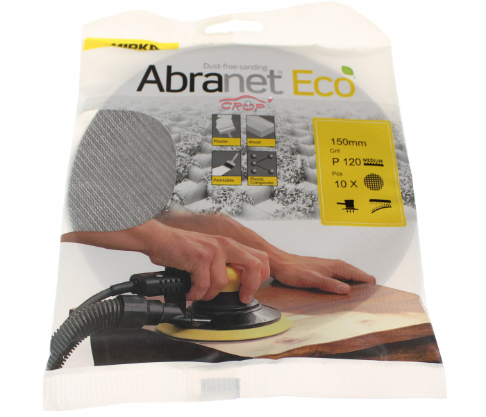 MIRKA ABRANET Eco Sanding Discs - 150mm, 10 pieces, Small Package