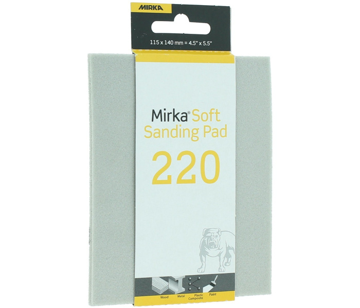 MIRKA Foam Schuurpad P220 SUPER FIJN