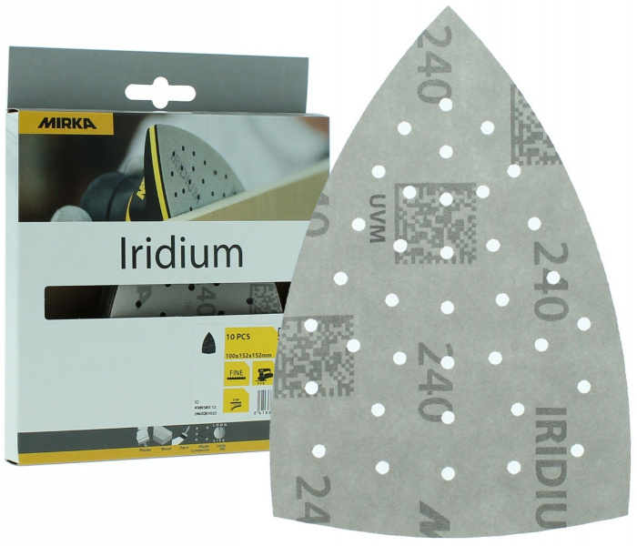 MIRKA Iridium Delta Schuurpapier - 10 stuks