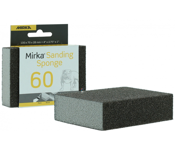 MIRKA Schuurspons 4-zijdig P60 MEDIUM