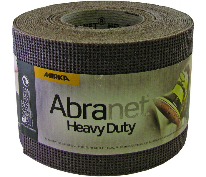 MIRKA ABRANET Heavy Duty Roll - 115mm x 10m