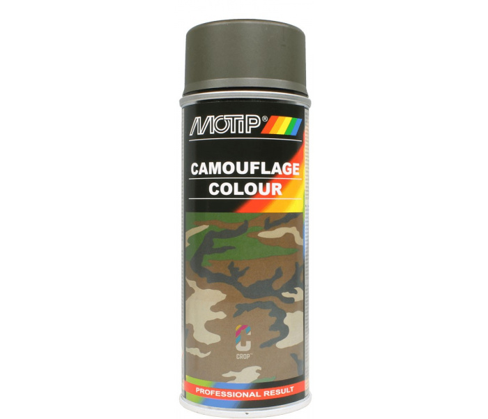 MoTip Camouflagelak in Spuitbus 400ml RAL 6014