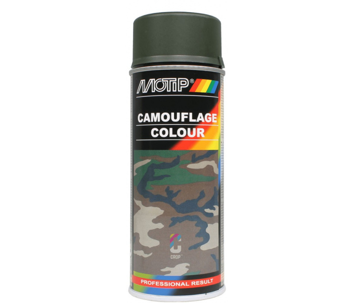 MoTip Camouflagelak in Spuitbus 400ml RAL 6031