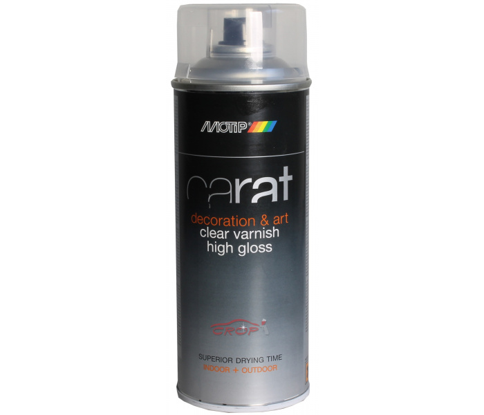 MOTIP CARAT Deco Spray Clear Varnish High Gloss 400ml