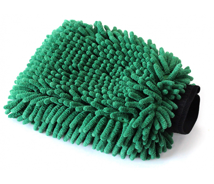 MaxShine Chenille Auto Washandschoen - Groen