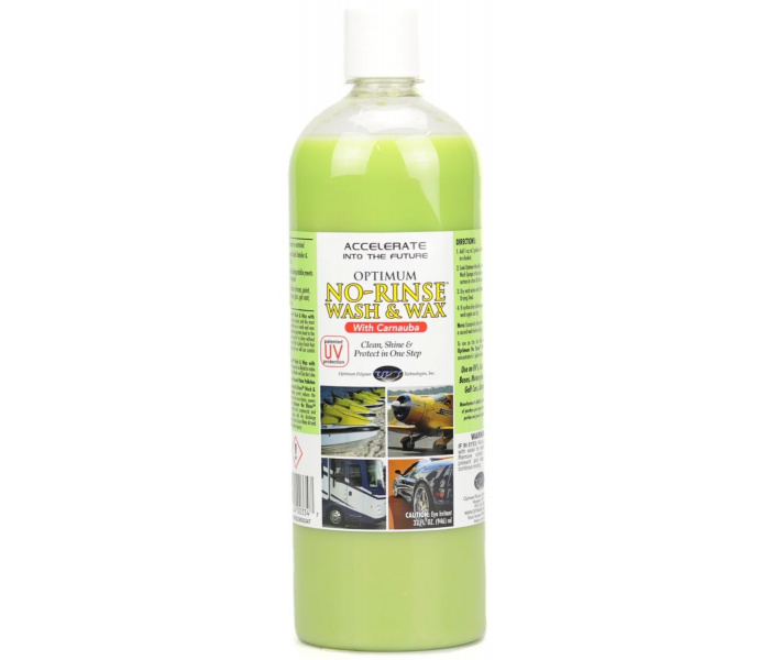 Optimum No Rinse Car Wash & Wax 950ml