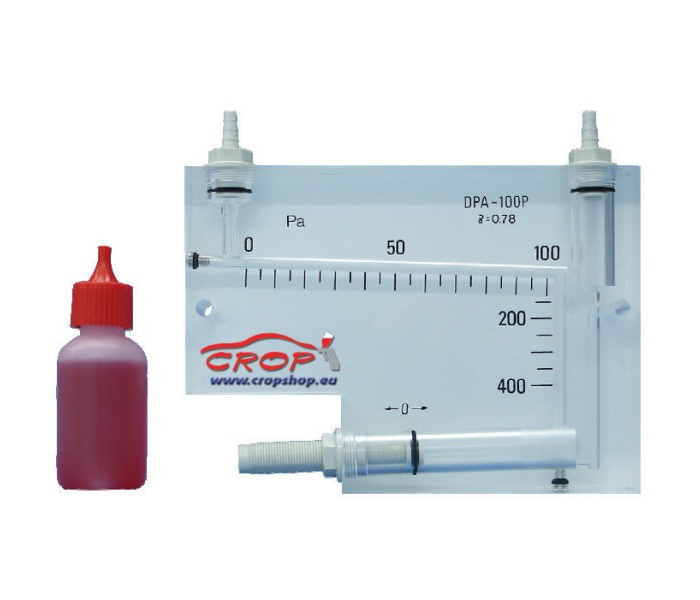 Overpressure Meter For Spray-Booth and Suction Wall