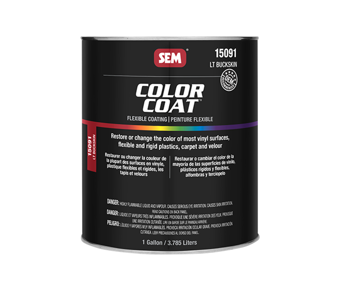 SEM Color Coat Light Buckskin Menglak Solvent 3,8 liter