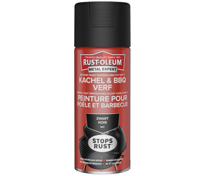 Rust-Oleum Metal Expert Kachel- & BBQ verf 400ml