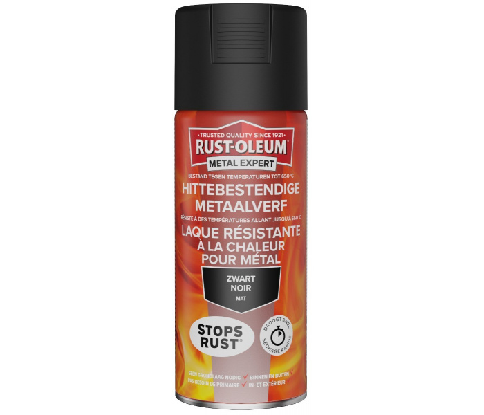 Rust-Oleum Metal Expert Hittebestendige Metaal Verf 400ml