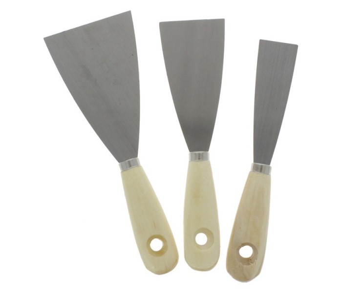 Flexable Putty Knife and Scraper Set - 3 pieces