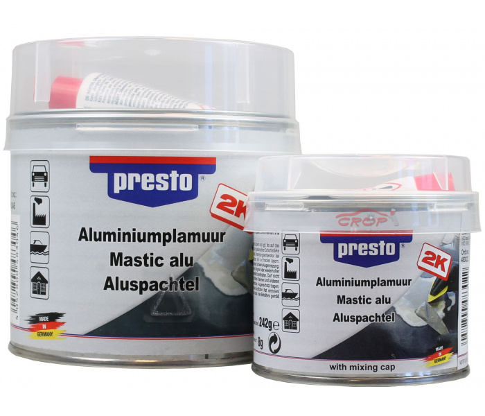 PRESTO Aluminium Metal Filler with Hardener