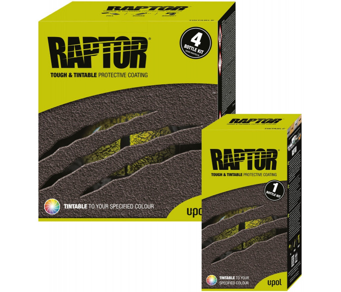 Raptor Liner Bedliner KLEURBAAR - 2K SET