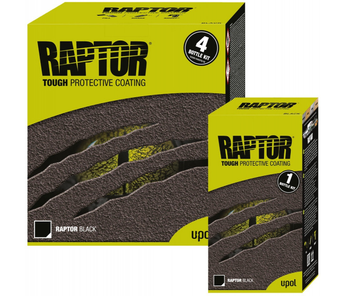 Raptor Liner Bedliner ZWART - 2K SET