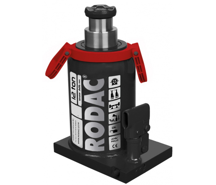 RODAC RQBJTR12 Hydraulic Telescopic Bottle Jack - 12 ton