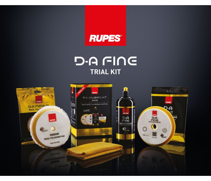 RUPES D-A FINE Polijstset - Trial Kit