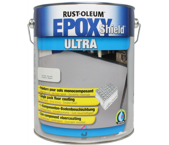 Rust-Oleum EPOXYSHIELD ULTRA Vloercoating Sneldrogend - 5 liter