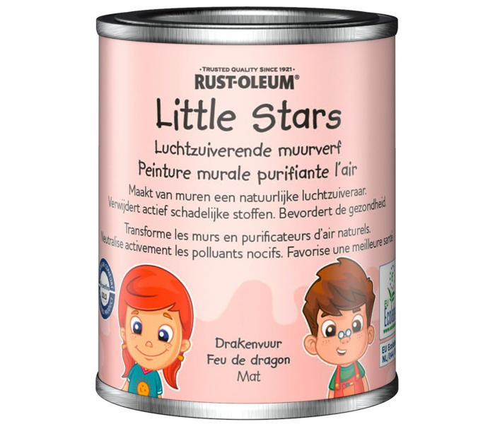 Rust-Oleum Little Stars Luchtzuiverende Muurverf Drakenvuur 125ml