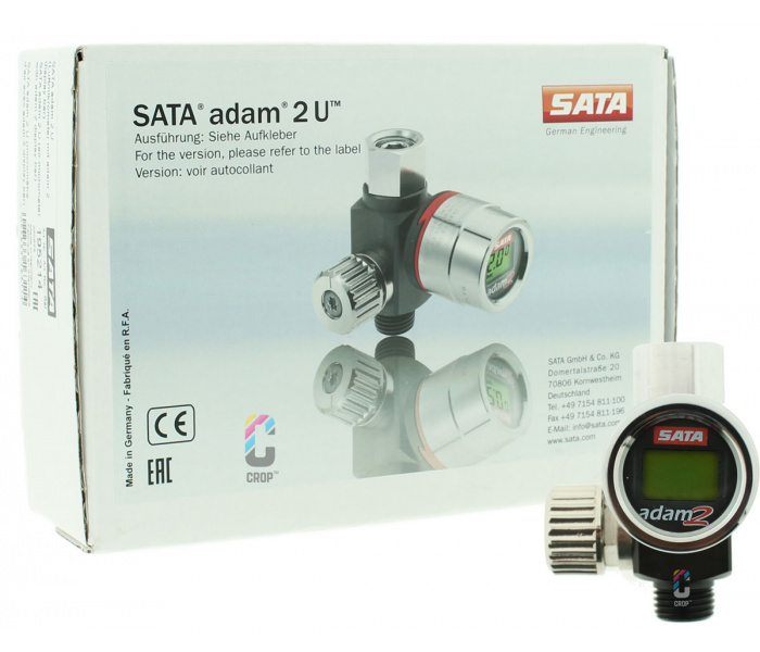 SATA adam 2 U - universele digitale luchtregelaar voor verfspuit