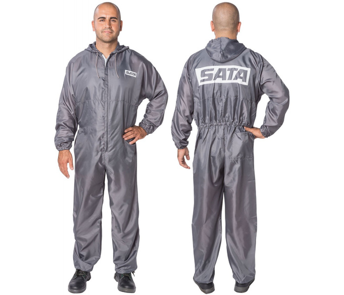 SATA spuitoverall met capuchon