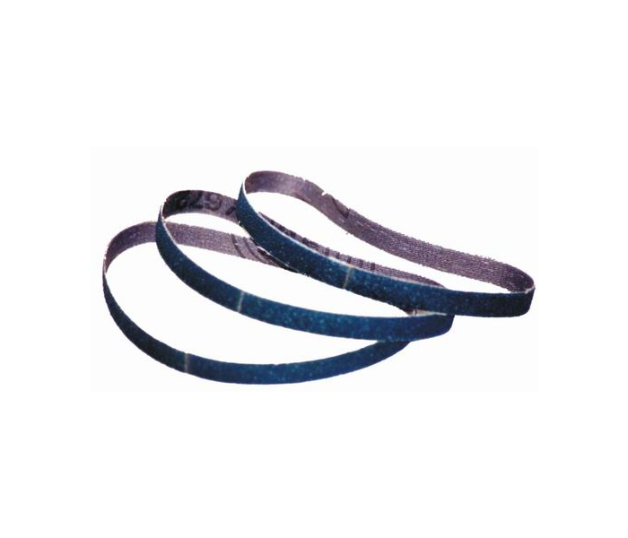 RODAC Sanding Belt - 13x450mm, Blue, 10 pieces