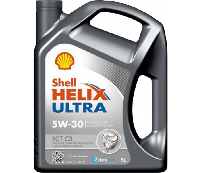 Shell Helix Ultra ECT C3 5w30 motorolie 5 liter