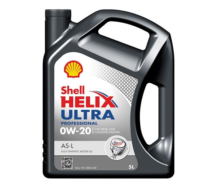 Shell Helix Ultra Prof AS-L 0w20 motorolie 5 liter