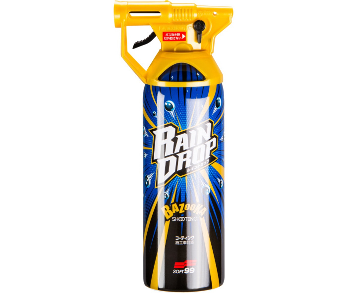 Soft99 Rain Drop Bazooka lakverzegeling - Spray Wax 300ml