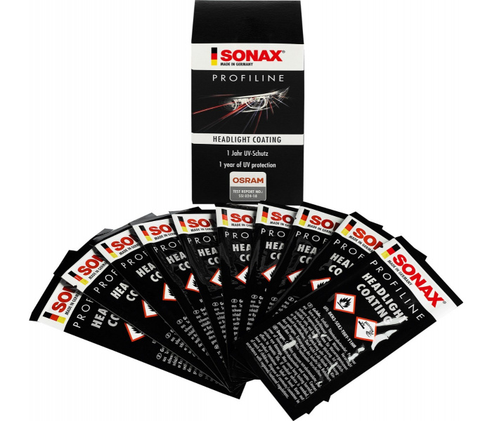 SONAX PROFILINE HeadlightCoating - Keramische Koplamp Coating - 10 sachets