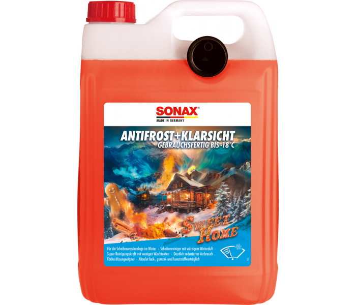 SONAX Sweet-Home Antivries Ruitenwisservloeistof tot -18 - 5 liter