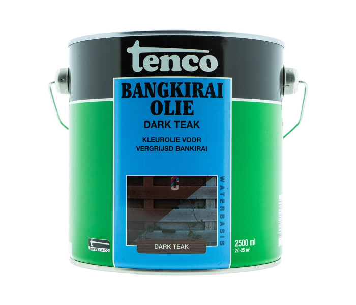 Tenco Bangkirai Olie Dark Teak 2,5 liter