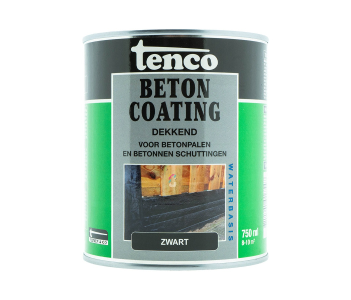 Tenco Beton Coating Zwart 750ml