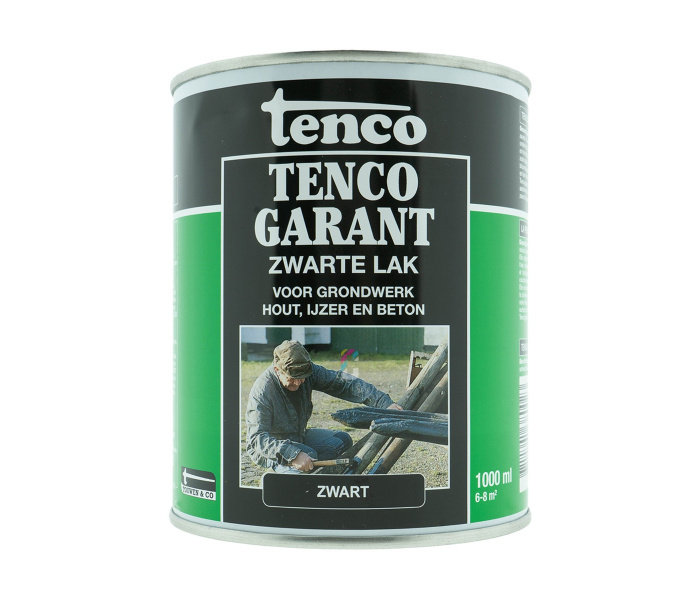 Tenco Garant Zwarte Lak 1 liter