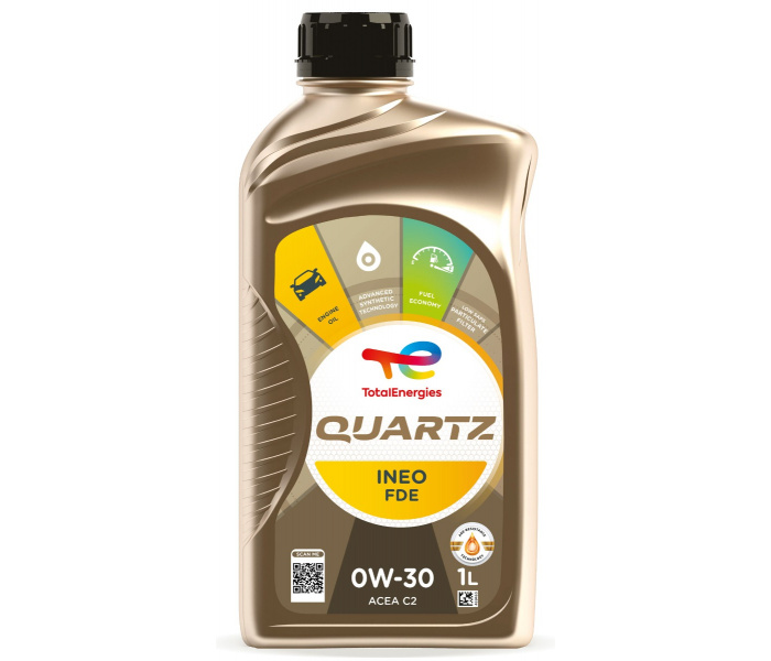 Total Quartz Ineo FDE 0w30 motorolie 1 liter