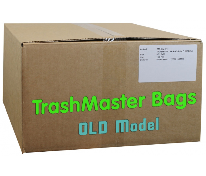 TrashMaster Garbage bags of 150 pieces * OLD MODEL *