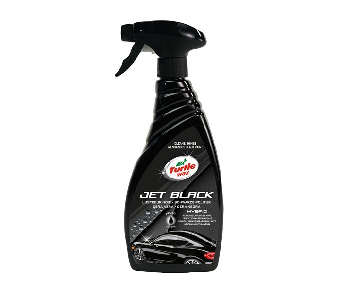 Turtle Wax Jet Black Spray Wax - 500ml