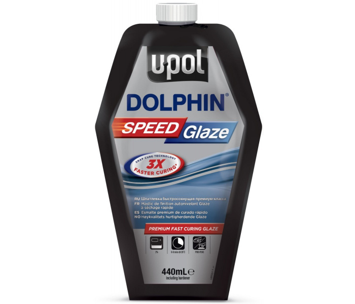 U-POL DOLPHIN Speed Glaze 2K Afwerkingsplamuur 440ml