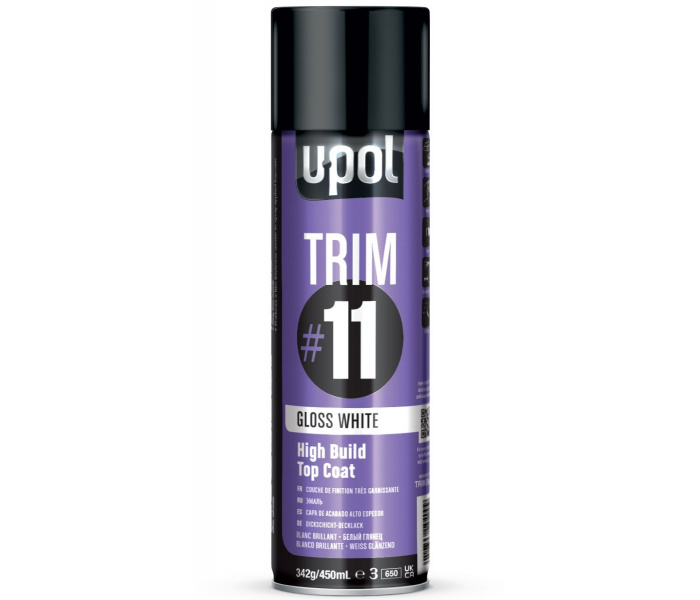 U-POL #11 Hoogglans Wit spuitbus 450ml