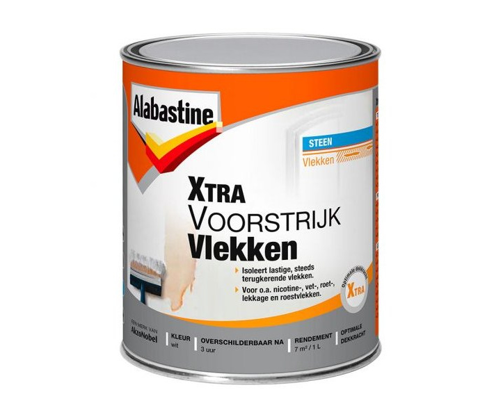 Alabastine Xtra Voorstrijk Vlekken 1 liter