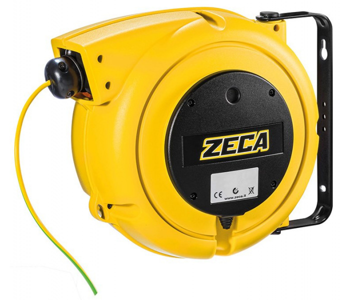 ZECA 4325 Automatische Kabelhaspel 9+1 meter 3G2,5