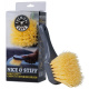 Chemical Guys Yellow Stiffy Brush for Carpets and Durable Surfaces