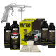 Raptor Liner 2K Bedliner Verf ZWART 4 liter + GRATIS verfspuit