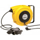 ZECA 4315 Automatische Kabelhaspel 3 Stopcontacten en Plug 14+1 meter 3G1,5