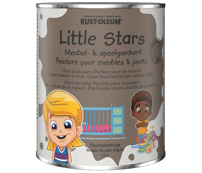 Rust-Oleum Little Stars Meubelverf en Speelgoedverf Peperkoekenhuisje 750ml