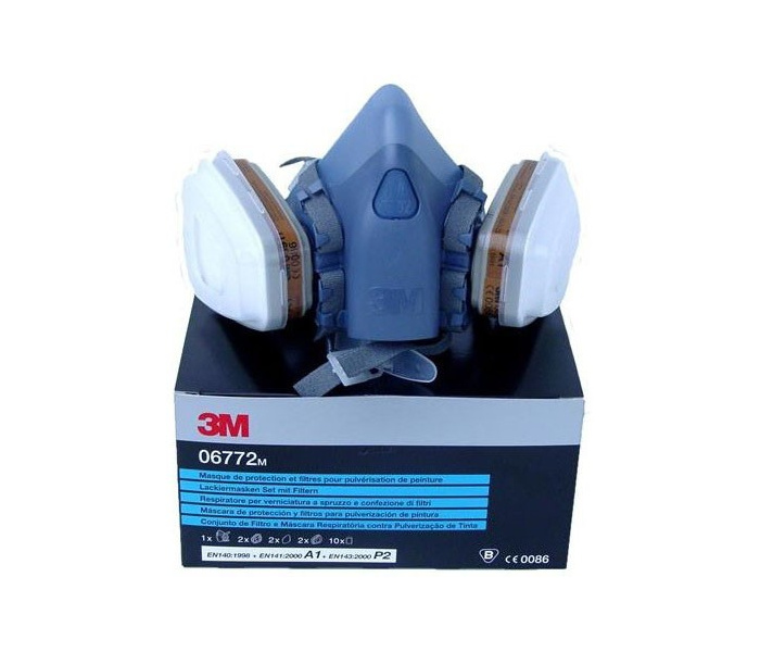 Masque protection respiratoire FFP3 avec valve d'expiration - BLS
