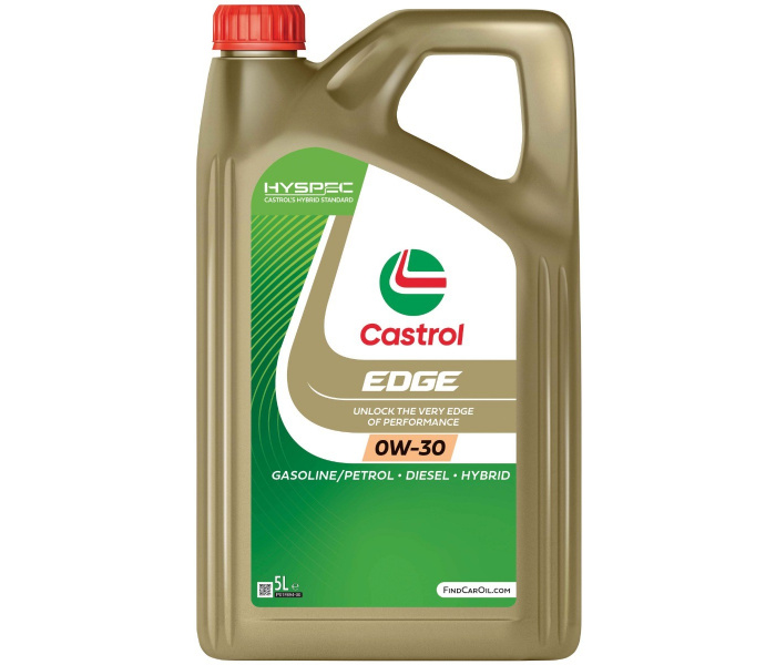 Castrol Edge 0w30 olie 5 liter - CROP