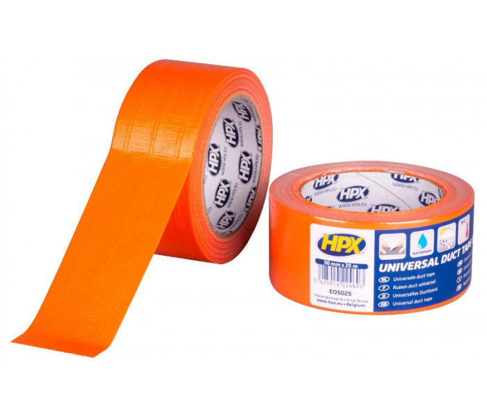 HPX Pro Duct Tape 48mm Gewebeklebeband - ORANGE - CROP