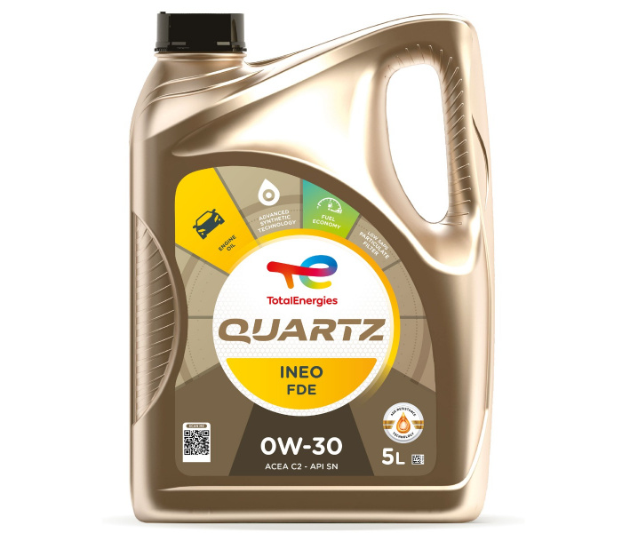 Total Quartz Ineo FDE 0w30 motorolie 5 liter